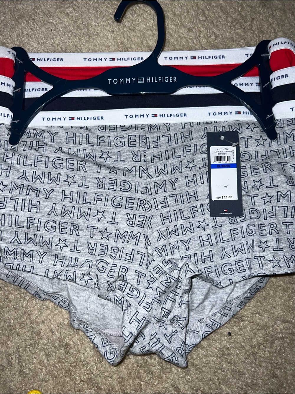 Tommy Hilfiger 3pk Boyshort Briefs